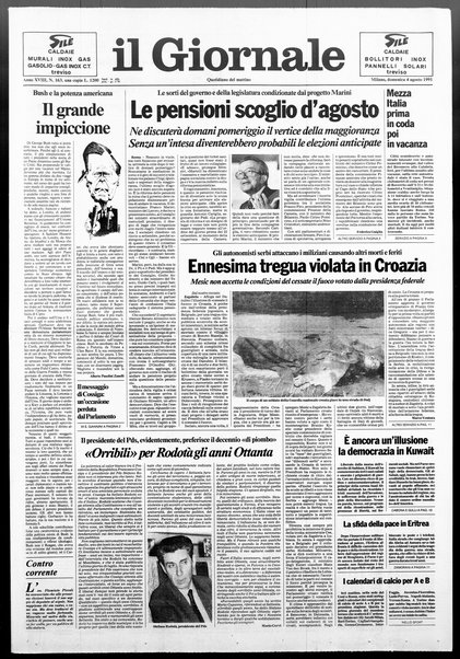 Il giornale : quotidiano del mattino